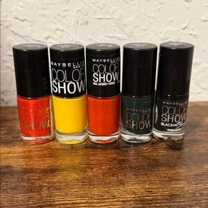 Maybelline Color Show Nail Polish Set - 5